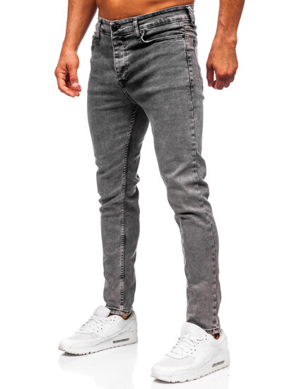 Herr Jeans Slim Fit Grafitgrå Bolf 6506