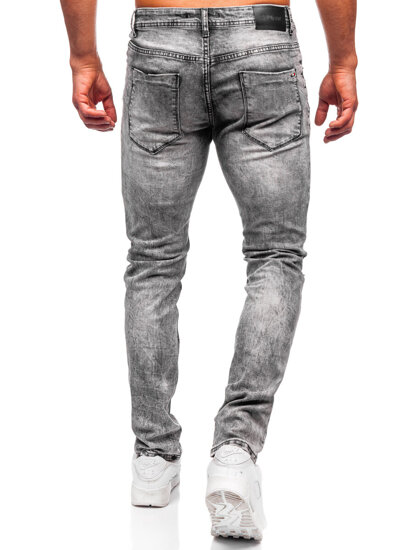 Herr Jeans Slim Fit Grafitgrå Bolf MP0163N