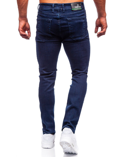 Herr Jeans Slim Fit Marinblå Bolf 5054