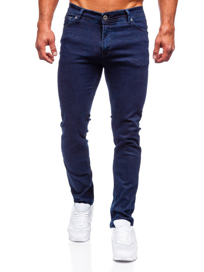 Herr Jeans Slim Fit Marinblå Bolf 5054