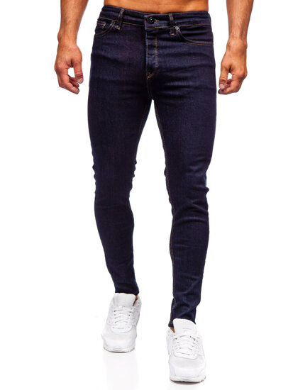 Herr Jeans Slim Fit Marinblå Bolf 5313