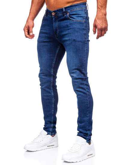 Herr Jeans Slim Fit Marinblå Bolf 6147