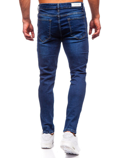 Herr Jeans Slim Fit Marinblå Bolf 6290