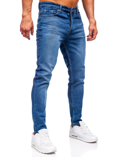 Herr Jeans Slim Fit Marinblå Bolf 6430