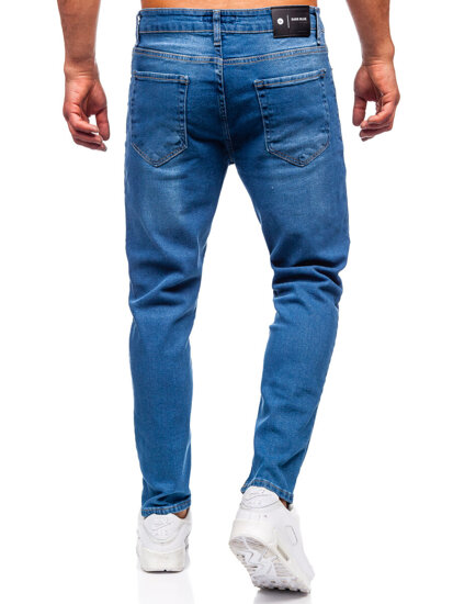 Herr Jeans Slim Fit Marinblå Bolf 6453