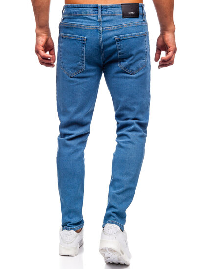 Herr Jeans Slim Fit Marinblå Bolf 6455