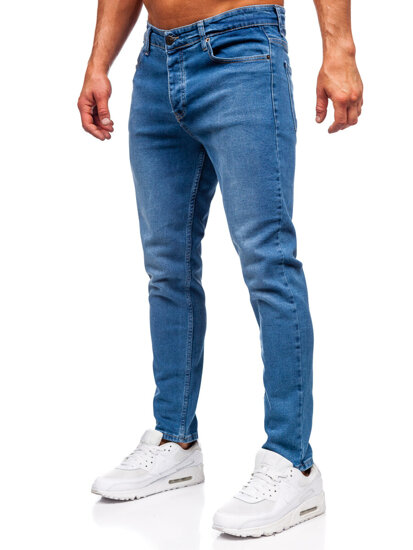 Herr Jeans Slim Fit Marinblå Bolf 6471