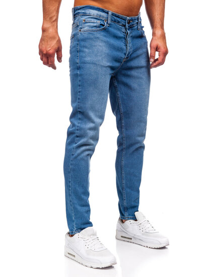 Herr Jeans Slim Fit Marinblå Bolf 6471