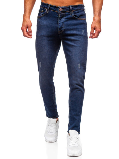 Herr Jeans Slim Fit Marinblå Bolf 6479