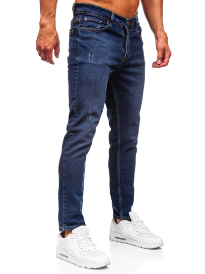 Herr Jeans Slim Fit Marinblå Bolf 6479