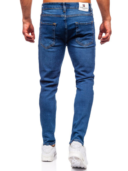 Herr Jeans Slim Fit Marinblå Bolf 6482