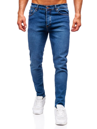 Herr Jeans Slim Fit Marinblå Bolf 6482