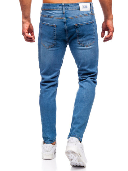 Herr Jeans Slim Fit Marinblå Bolf 6485