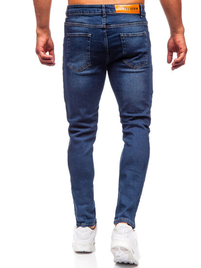 Herr Jeans Slim Fit Marinblå Bolf 6569