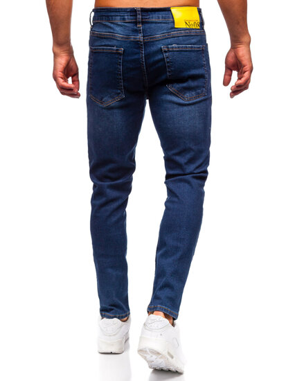 Herr Jeans Slim Fit Marinblå Bolf 6571