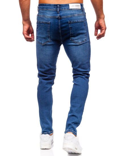 Herr Jeans Slim Fit Marinblå Bolf 6585