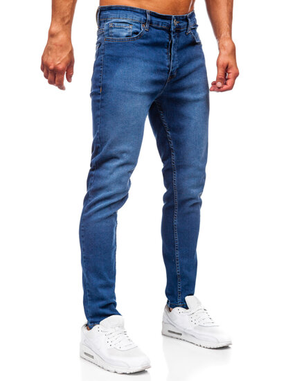 Herr Jeans Slim Fit Marinblå Bolf 6591