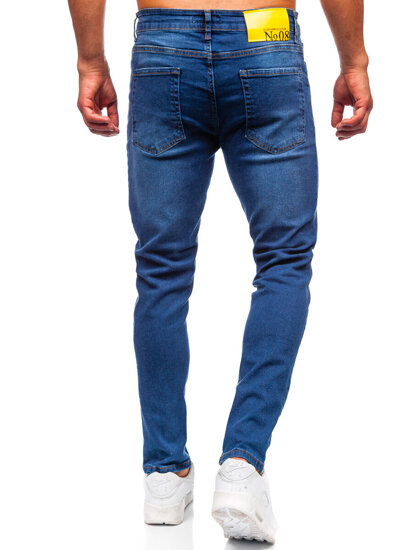 Herr Jeans Slim Fit Marinblå Bolf 6591