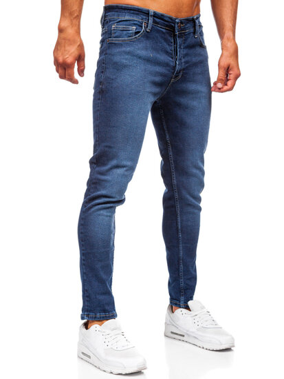 Herr Jeans Slim Fit Marinblå Bolf 6596