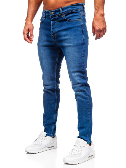 Herr Jeans Slim Fit Marinblå Bolf 6715