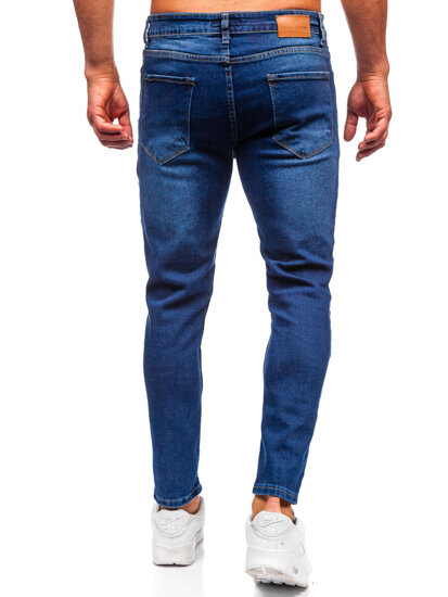 Herr Jeans Slim Fit Marinblå Bolf 6732