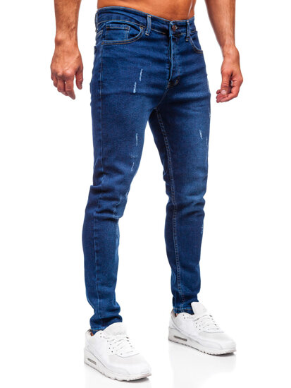 Herr Jeans Slim Fit Marinblå Bolf 6735