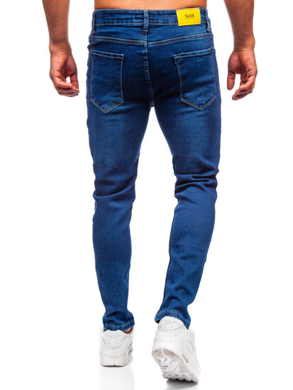 Herr Jeans Slim Fit Marinblå Bolf 6736