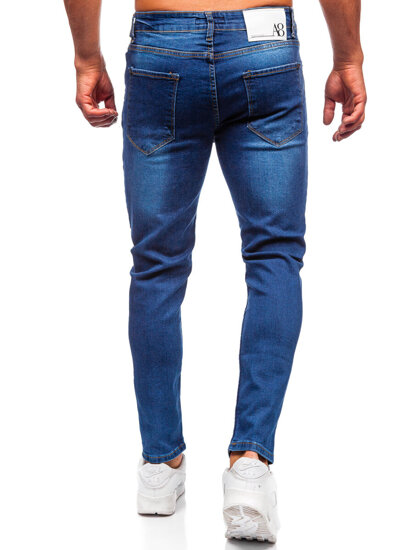 Herr Jeans Slim Fit Marinblå Bolf 6758