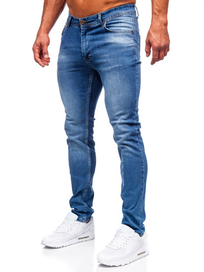 Herr Jeans Slim Fit Marinblå Bolf 6767