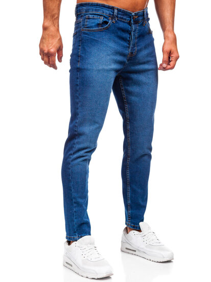 Herr Jeans Slim Fit Marinblå Bolf 6811