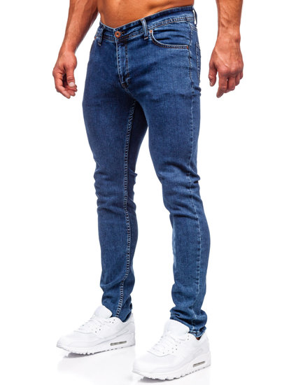 Herr Jeans Slim Fit Marinblå Bolf DP52