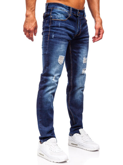 Herr Jeans Slim Fit Marinblå Bolf MP0017BS