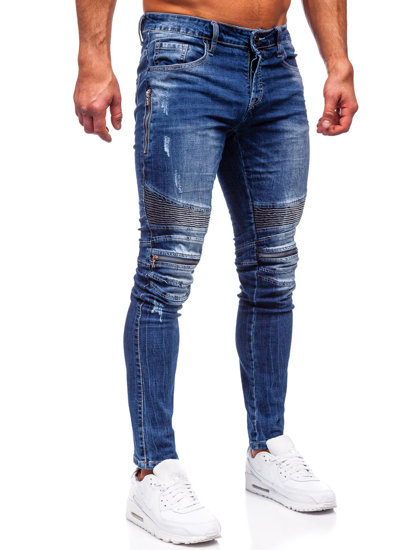 Herr Jeans Slim Fit Marinblå Bolf MP007BS