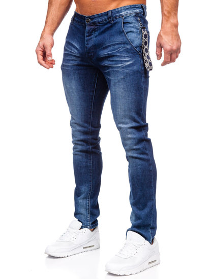 Herr Jeans Slim Fit Marinblå Bolf MP0091BS