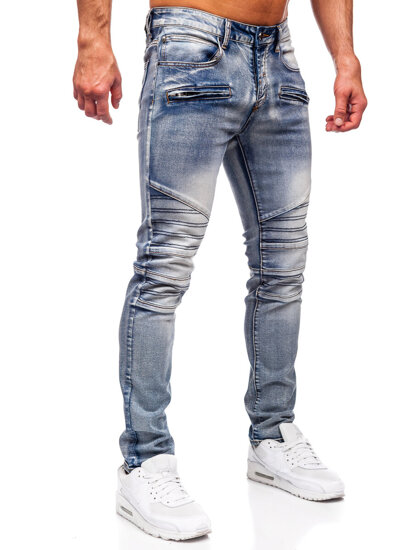 Herr Jeans Slim Fit Marinblå Bolf MP0094BS