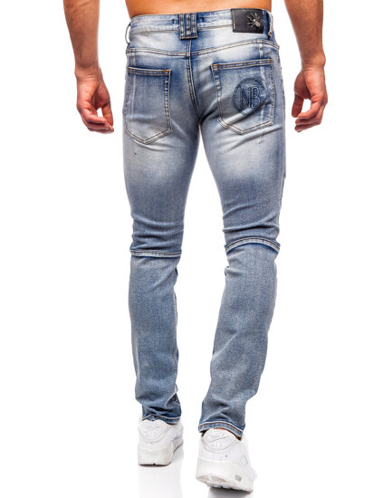 Herr Jeans Slim Fit Marinblå Bolf MP0094BS