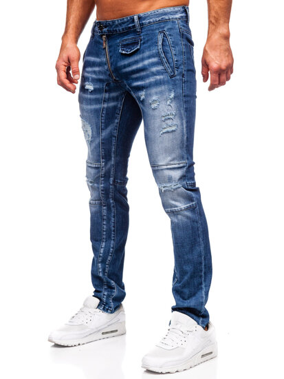 Herr Jeans Slim Fit Marinblå Bolf MP0110BS