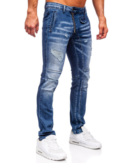 Herr Jeans Slim Fit Marinblå Bolf MP0110BS