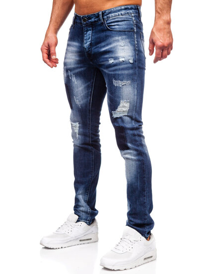 Herr Jeans Slim Fit Marinblå Bolf MP0113BS