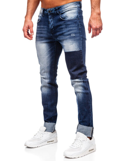 Herr Jeans Slim Fit Marinblå Bolf MP0144BS