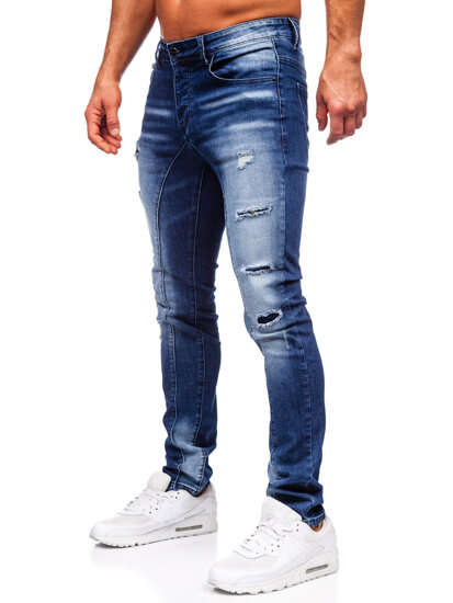 Herr Jeans Slim Fit Marinblå Bolf MP0159BS