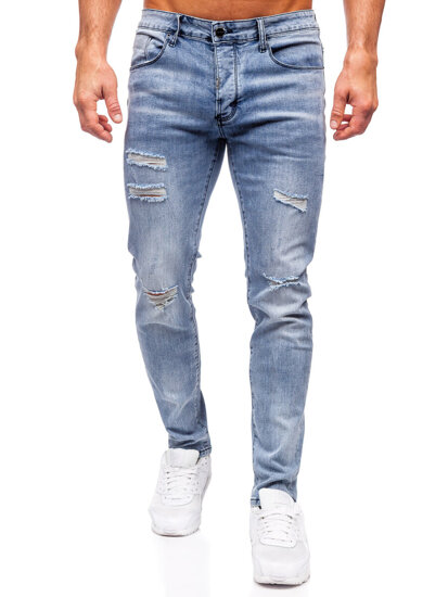 Herr Jeans Slim Fit Marinblå Bolf MP0236BC