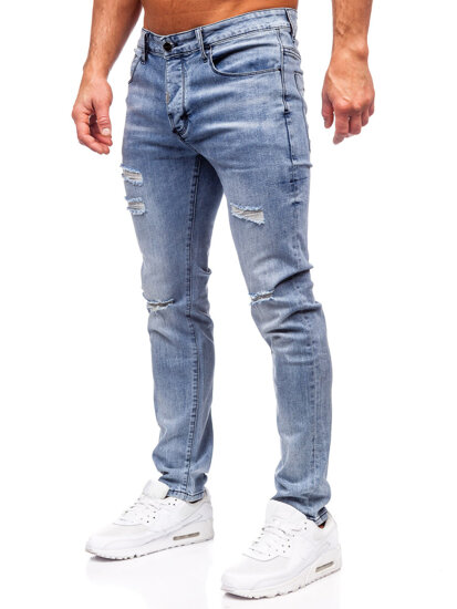 Herr Jeans Slim Fit Marinblå Bolf MP0236BC