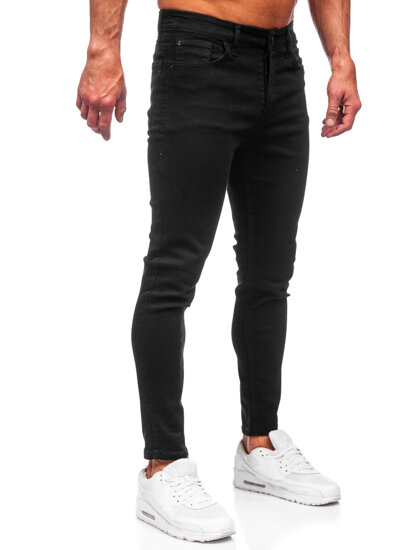 Herr Jeans Slim Fit Svart Bolf 6087