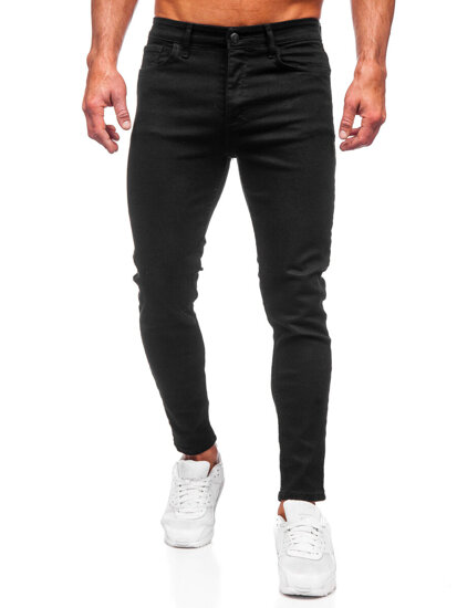 Herr Jeans Slim Fit Svart Bolf 6087