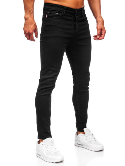 Herr Jeans Slim Fit Svart Bolf 6100