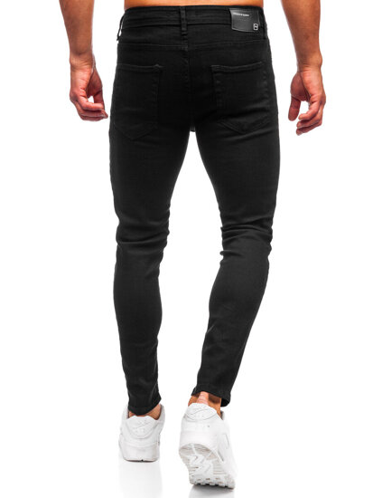 Herr Jeans Slim Fit Svart Bolf 6100