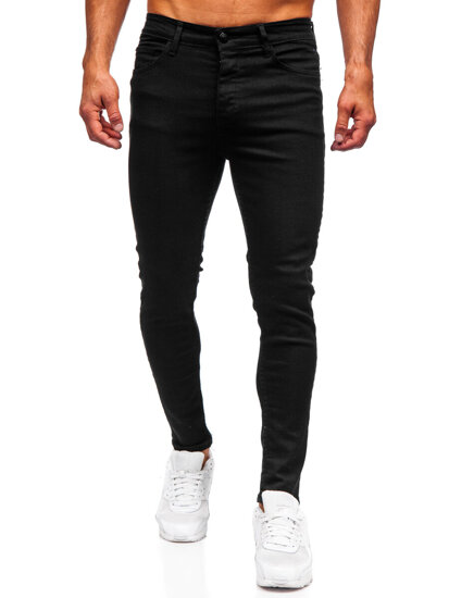 Herr Jeans Slim Fit Svart Bolf 6103