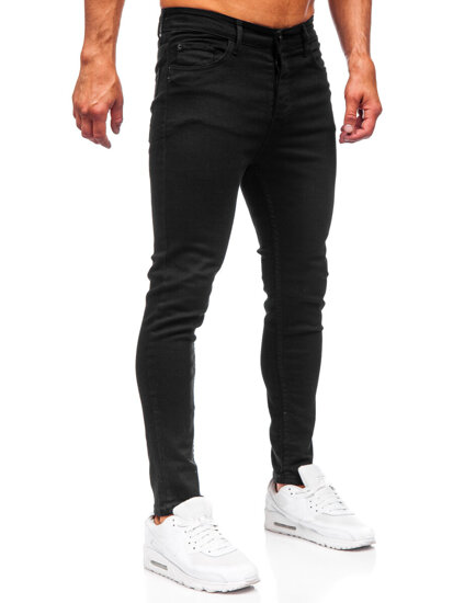 Herr Jeans Slim Fit Svart Bolf 6103