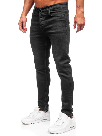 Herr Jeans Slim Fit Svart Bolf 6131